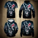 Houston Texans 3D Hoodie Halloween Sweatshirt