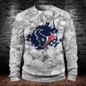 Houston Texans 3D Hoodie Ice