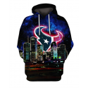 Houston Texans 3D Hoodie Night