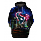 Houston Texans 3D Hoodie Night