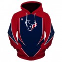 Houston Texans 3D Hoodie Pullover