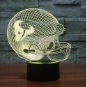 Houston Texans 3D LED Light Lamp