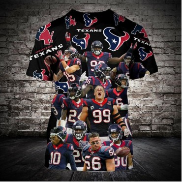 Houston Texans 3D T-shirt