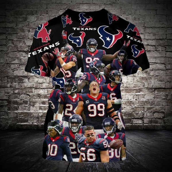 Houston Texans 3D T-shirt