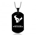 Houston Texans Titanium Steel Dog Tag