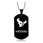 Houston Texans Titanium Steel Dog Tag