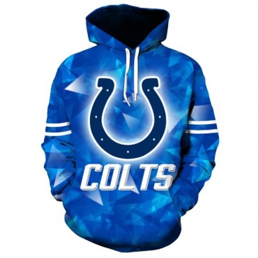 Indianapolis Colts 3D Hoodie Diamond