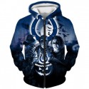 Indianapolis Colts 3D Hoodie Horror Sweatshirt