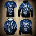 Indianapolis Colts 3D Hoodie Horror Sweatshirt