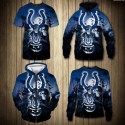 Indianapolis Colts 3D Hoodie Horror Sweatshirt