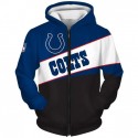 Indianapolis Colts 3D Hoodie Purple Sweatshirt