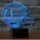 Indianapolis Colts 3D LED Light Lamp