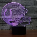 Indianapolis Colts 3D LED Light Lamp