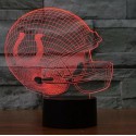 Indianapolis Colts 3D LED Light Lamp