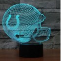 Indianapolis Colts 3D LED Light Lamp