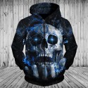 Indianapolis Colts Hoodie Hot Skull