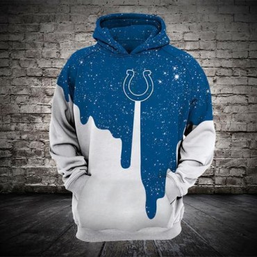 Indianapolis Colts Hoodie Night Stars