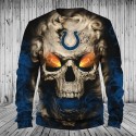 Indianapolis Colts Hoodie Skull
