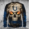 Indianapolis Colts Hoodie Skull