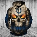 Indianapolis Colts Hoodie Skull