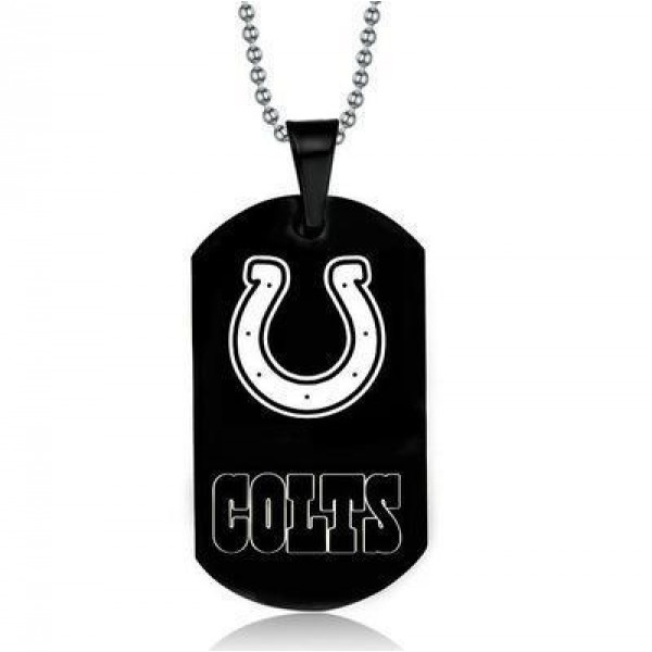 Indianapolis Colts Titanium Steel Dog Tag