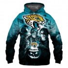 Jacksonville Jaguars 3D Hoodie Horror Sweatshirt