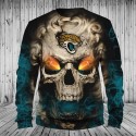 Jacksonville Jaguars 3D Hoodie Hot Skull