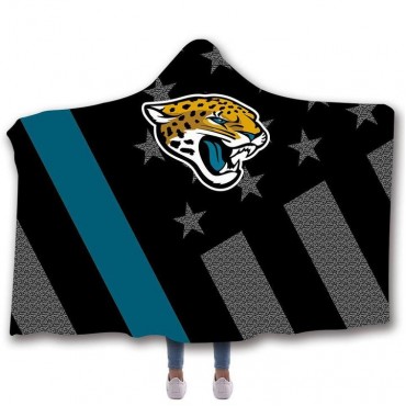 Jacksonville Jaguars Classic 3D Hooded Blanket