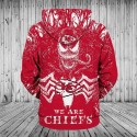 Kansas City Chiefs 3D Hoodie Horror Movie Venom