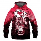 Kansas City Chiefs 3D Hoodie Horror Sweatshirt