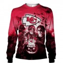 Kansas City Chiefs 3D Hoodie Horror Sweatshirt