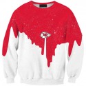 Kansas City Chiefs 3D Hoodie Night Stars