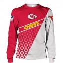 Kansas City Chiefs 3D Hoodie Red Net Sweatshirt