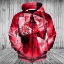 Kansas City Chiefs 3D Hoodie Red