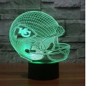 Kansas City Chiefs 3D LED Light Lamp