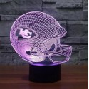 Kansas City Chiefs 3D LED Light Lamp