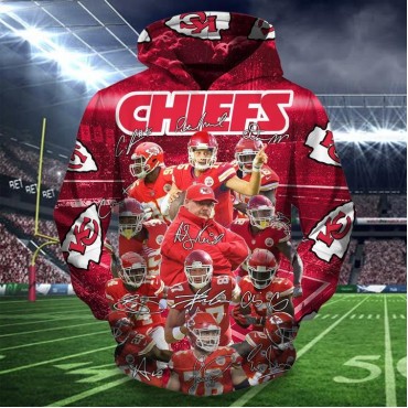 Kansas City Chiefs Hoodie 3D VIP