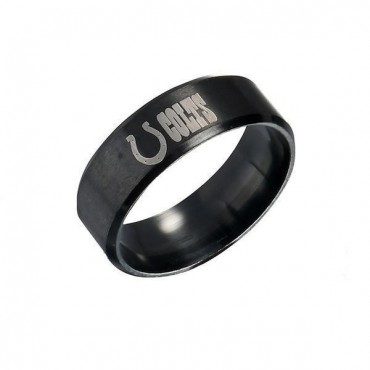 Limited Edition Indianapolis Colts Titanium Steel Ring