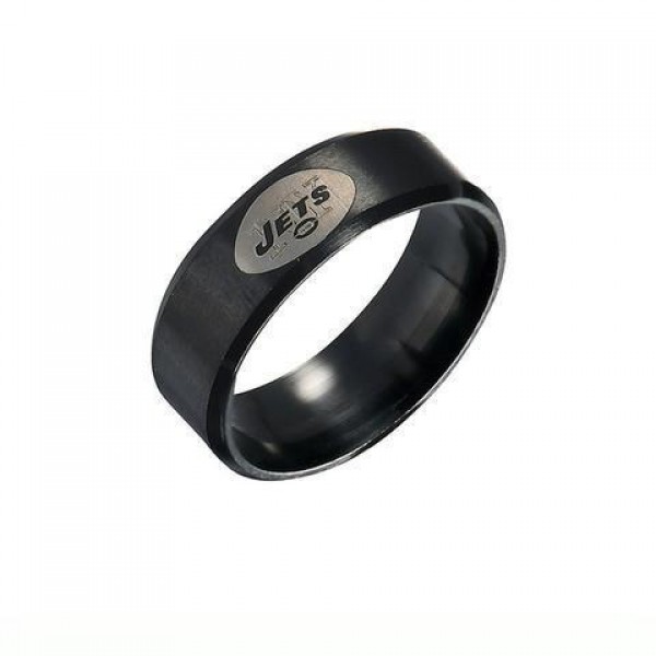 Limited Edition New York Jets Titanium Steel Ring