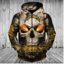 Los Angeles Chargers 3D Hoodie Hot Skull