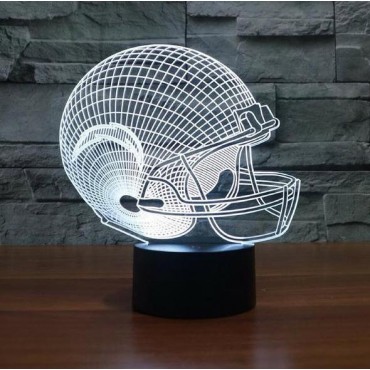Los Angeles Chargers 3D Led Light Lamp