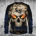 Los Angeles Rams 3D Hoodie Hot Skull