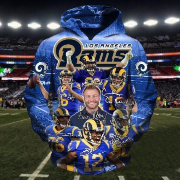 Los Angeles Rams 3D Hoodie Teams