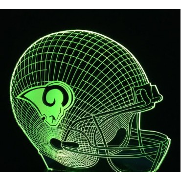 Los Angeles Rams 3D Led Light Lamp