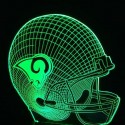 Los Angeles Rams 3D Led Light Lamp