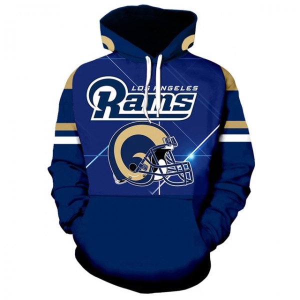 Los Angeles Rams Awesome 3D Hoodies