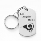 Los Angeles Rams Titanium Steel Keychain