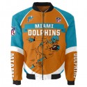 Miami Dolphins 3D Bomber Jacket