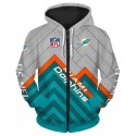 Miami Dolphins 3D Hoodie Angles