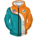 Miami Dolphins 3D Hoodie Cool